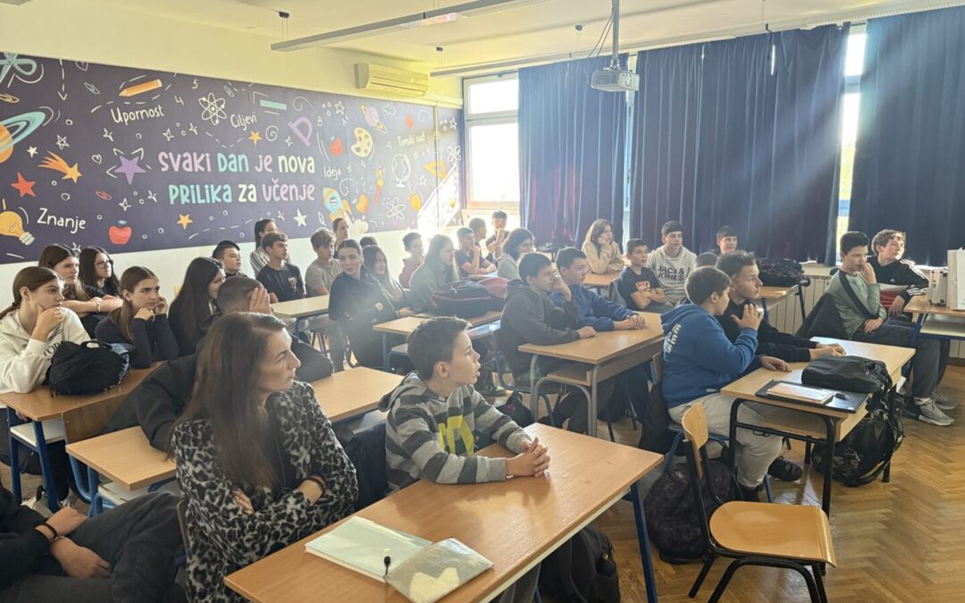 Predavanje o alkoholu za učenike osmih razreda