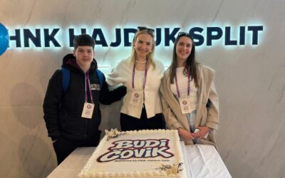 Učenici OŠ „Valentin Klarin“ na dodjeli nagrada natječaja „Budi čovik“ u Splitu