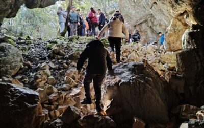 Terenska nastava u pećini Prtljug