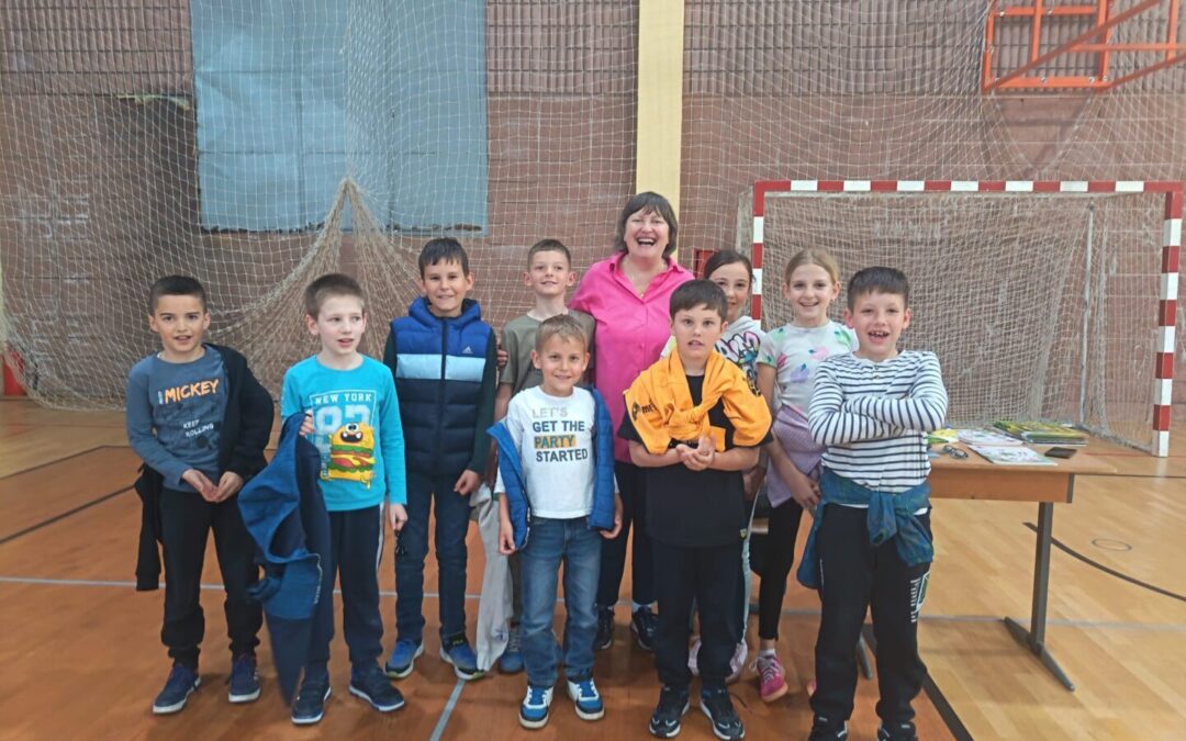 Dan dječje knjige i Dan planeta Zemlje obilježio je posjet dječje književnice Nevenke Videk našoj školi