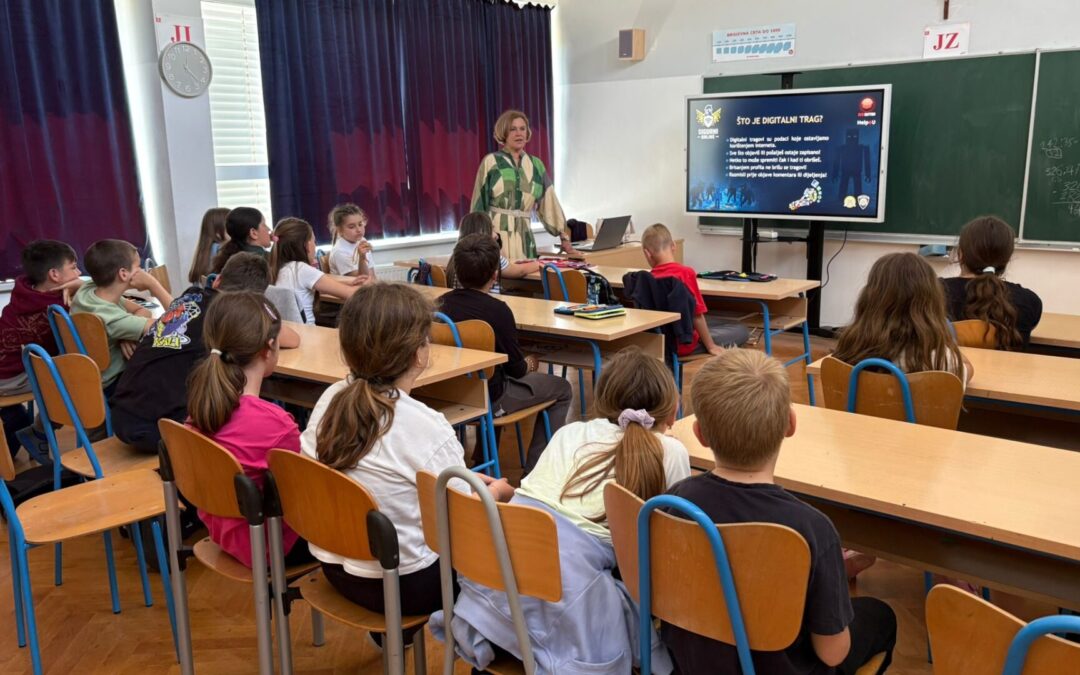 Održano predavanje „Opasnosti na internetu“ za učenike 3.-ih i 4.-ih razreda