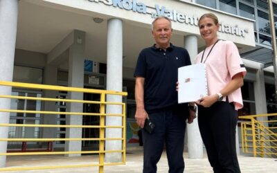 U okviru projekta „Olimpizam na djelu“ školi dodijeljen bon za sportsku opremu