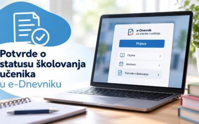 Potvrde o statusu školovanja učenika u e-Dnevniku